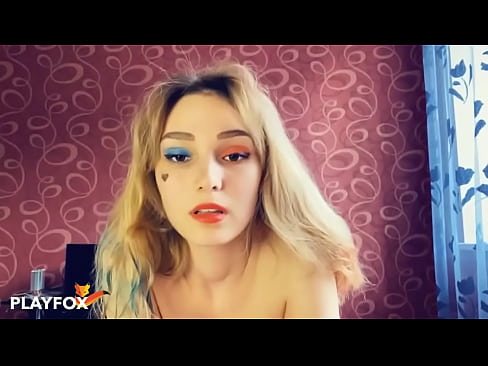 ❤️ Thug spéaclaí réaltachta fíorúla draíochta gnéas dom le Harley Quinn ️  Just a porn  linn ☑